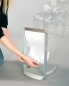 Preview: LightZip-Prospektständer mit Acrylglasfächer