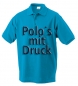 Preview: Classic Pique-Polo  mit einfarbigem Druck, 65% Polyester-35% Baumwolle